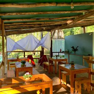 Restaurace v ubytování Pousada Sítio Itaúna