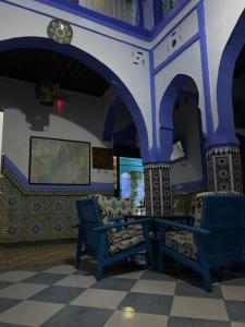Area soggiorno di Riad Mauritania