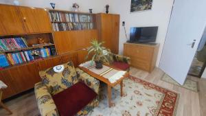 The library in the holiday home