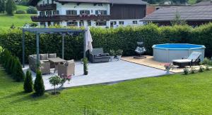 Ogród w obiekcie Appartementhaus FICHTERN