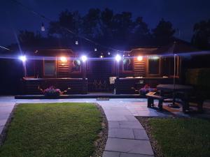 Zahrada ubytování Cosy Countryside Log Cabin