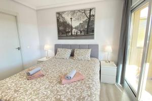Postel nebo postele na pokoji v ubytování Luxury Apartment-Studio in Marbella!