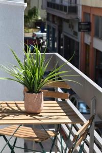 Balcony o terrace sa Olive - HappyHostGr - Downtown Apartment