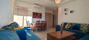 Posezení v ubytování Appartement costa mar martil