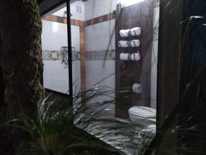 Glamping De Ruana Por Boyacá的一间浴室