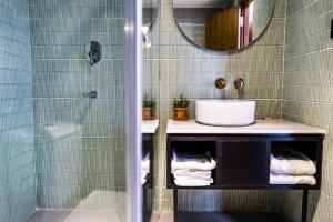 Vannituba majutusasutuses Nomad Hotel Lazimpat