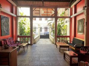 Khu vực ghế ngồi tại la casa del frances
