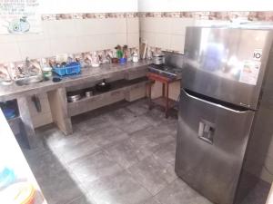 Nhà bếp/bếp nhỏ tại la casa del frances