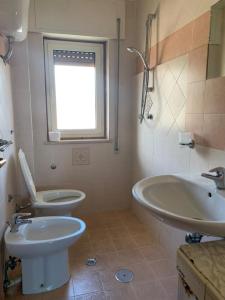 Ванная комната в casa al mare a Scalea