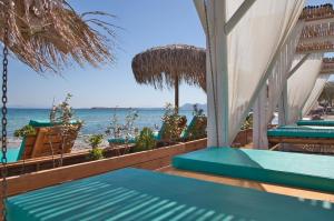 a resort with a view of the ocean at Larissa in Skala