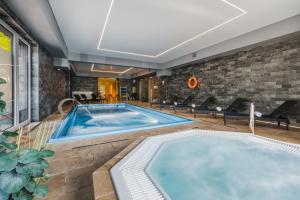 Swimmingpoolen hos eller tæt på Hotel Smile Pieniny
