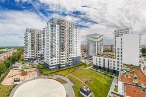 Budynek, w którym mieści się apartament