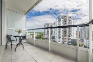 Balkon lub taras w obiekcie Blue Moon with Sea View - Spectrum