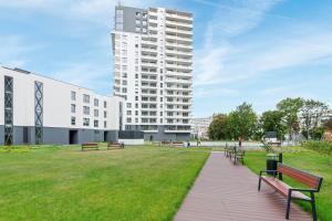 Budynek, w którym mieści się apartament