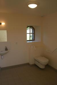 Phòng tắm tại Cabanes de la Grande Noe