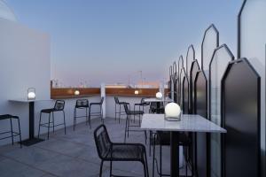 A balcony or terrace at Boutique Hotel Cordial La Niña de Vegueta