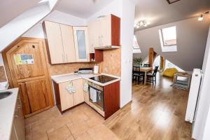 Kuchyňa alebo kuchynka v ubytovaní Apartament Pastorówka