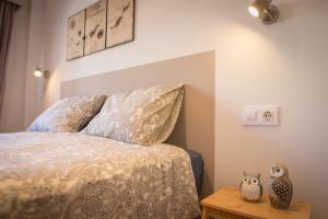 Łóżko lub łóżka w pokoju w obiekcie Penthouse La Palmita - Tazacorte, La Palma