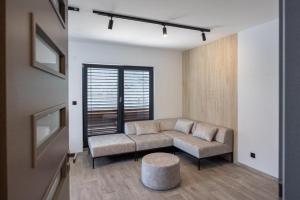 Posezení v ubytování Apartmány Na Lánech