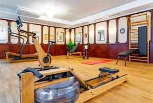 Fitness centrum a/nebo fitness zařízení v ubytování Theaterhotel & Suites Wien