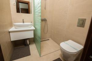 Koupelna v ubytování IPN ROOMs