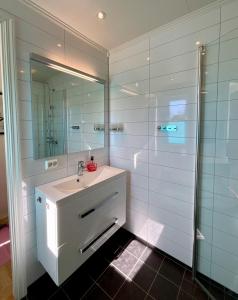 Koupelna v ubytování Leknes Panorama Lofoten