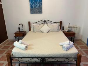Postel nebo postele na pokoji v ubytování Casa Cabo Negro