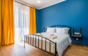 Postelja oz. postelje v sobi nastanitve Hotel Darchi Kazbegi