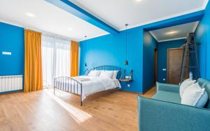 Postelja oz. postelje v sobi nastanitve Hotel Darchi Kazbegi