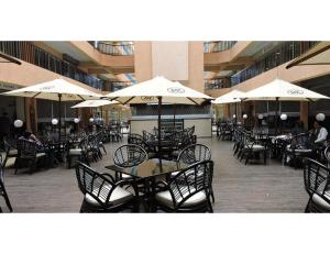 Restaurace v ubytování Sky Hotel Nairobi