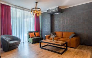 Predel za sedenje v nastanitvi Hotel Darchi Kazbegi