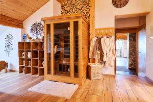 Koupelna v ubytování Haus Sonnblick