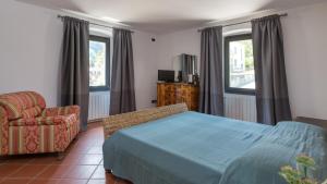TV a/nebo společenská místnost v ubytování B&B laWanda