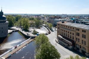 Nespecifikovaný výhled na destinaci Örebro nebo výhled na město při pohledu z hotelu