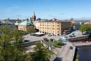Nespecifikovaný výhled na destinaci Örebro nebo výhled na město při pohledu z hotelu