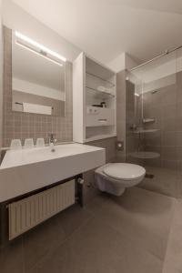 Koupelna v ubytování Michels Gästehaus Meerzeit + 16 fotografií