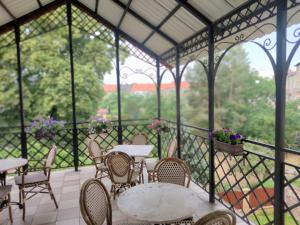 Balkón nebo terasa v ubytování Hotel Dejmalik