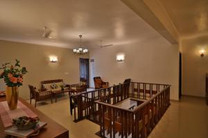 Istumisnurk majutusasutuses Chithirapuram Palace