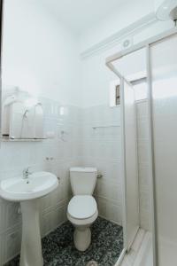 Koupelna v ubytování HOTEL LUNXHERIA