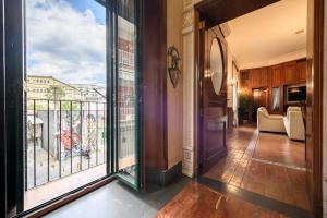 Balkón alebo terasa v ubytovaní Totò e Peppino Family House
