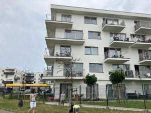 Budynek, w którym mieści się apartament