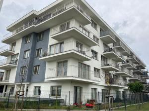 Budynek, w którym mieści się apartament