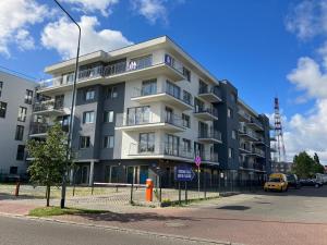 Budynek, w którym mieści się apartament