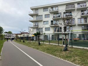 Budynek, w którym mieści się apartament