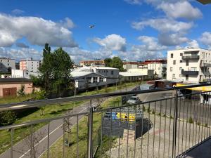 Budynek, w którym mieści się apartament
