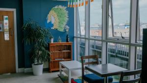 Posezení v ubytování Garden Lane Backpackers