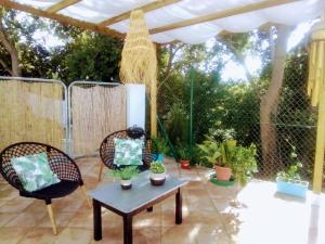 Zahrada ubytování Casa Sebastián