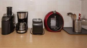 Coffee and tea making facilities at Villa with Private S Pool-Theologos by GHH