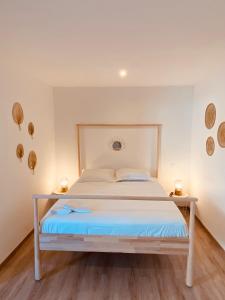 Posteľ alebo postele v izbe v ubytovaní Hôtel boutique Quai d'Azur