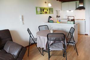 Kuchyň nebo kuchyňský kout v ubytování Hotel Halleux